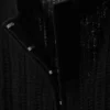 Sheer Linen-Blend Cardigan – Black Sheer Linen-Blend Cardigan – Black