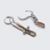 Shell Pendant Earrings – Silver Shell Pendant Earrings – Silver