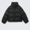 Short Oversized Puffer Jacket – Black Short Oversized Puffer Jacket – Black