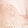 Short Satin Lace Shorts – Light Dusty Peach Short Satin Lace Shorts – Light Dusty Peach