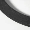 Short-Sleeved Contrast Trim Cotton T-Shirt – Black & White Short-Sleeved Contrast Trim Cotton T-Shirt – Black & White