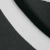 Short-Sleeved Contrast Trim Cotton T-Shirt – Dark Grey & White Short-Sleeved Contrast Trim Cotton T-Shirt – Dark Grey & White