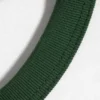 Short-Sleeved Contrast Trim Cotton T-Shirt – White – Green Binding Short-Sleeved Contrast Trim Cotton T-Shirt – White – Green Binding