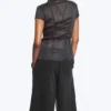 Short-Sleeved Crinkle Shirt – Dark Grey Short-Sleeved Crinkle Shirt – Dark Grey