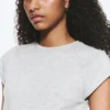 Short-Sleeved Raglan T-Shirt – Grey Melange Short-Sleeved Raglan T-Shirt – Grey Melange