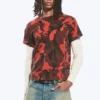 Shrunken Double Layered T-Shirt – Red Camouflage Shrunken Double Layered T-Shirt – Red Camouflage