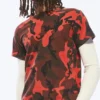Shrunken Double Layered T-Shirt – Red Camouflage Shrunken Double Layered T-Shirt – Red Camouflage