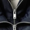 Shrunken Nylon Bomber Jacket – Navy Blue Shrunken Nylon Bomber Jacket – Navy Blue