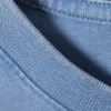 Shrunken Short-Sleeved Cotton T-Shirt – Blue Shrunken Short-Sleeved Cotton T-Shirt – Blue