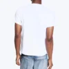 Shrunken Short-Sleeved Cotton T-Shirt – White Shrunken Short-Sleeved Cotton T-Shirt – White