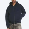 Simon Graphic Scuba Zip Hoodie – Dark Blue – Tristar Simon Graphic Scuba Zip Hoodie – Dark Blue – Tristar