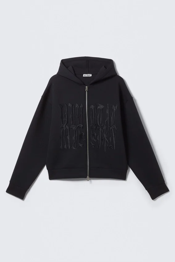 Simon Graphic Scuba Zip Hoodie – Dark Navy Blue Simon Graphic Scuba Zip Hoodie – Dark Navy Blue