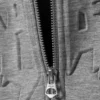 Simon Graphic Scuba Zip Hoodie – Grey Melange – Stardust Simon Graphic Scuba Zip Hoodie – Grey Melange – Stardust