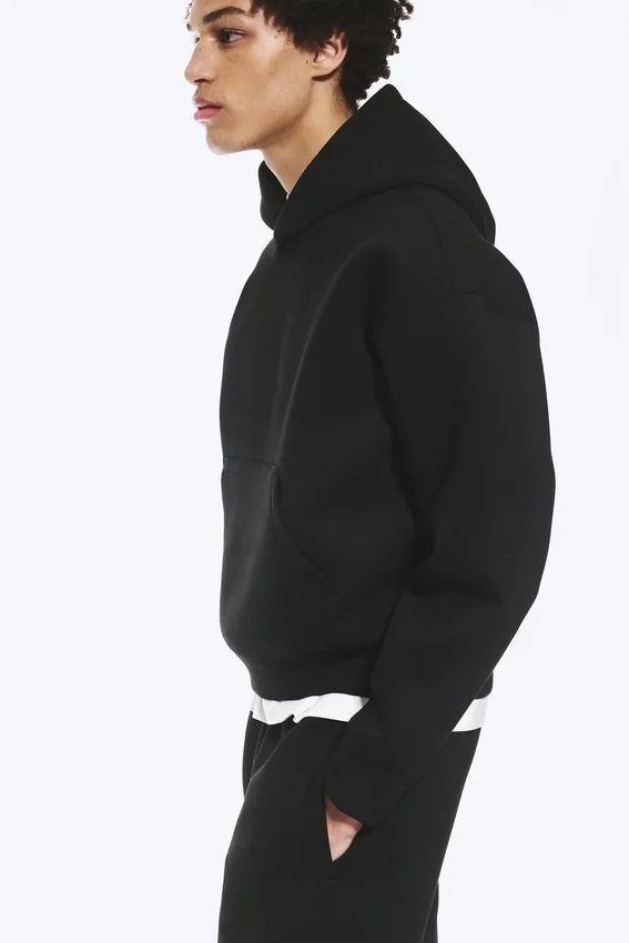 Simon Scuba Hoodie – Black Simon Scuba Hoodie – Black