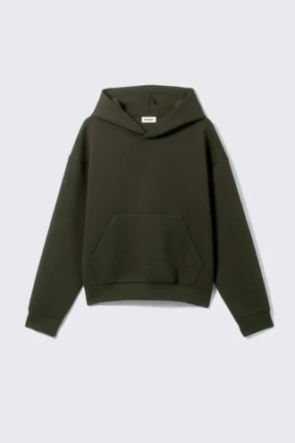 Simon Scuba Hoodie – Dark Khaki Green