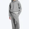 Simon Scuba Hoodie – Grey Melange Simon Scuba Hoodie – Grey Melange