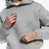 Simon Scuba Hoodie – Grey Melange Simon Scuba Hoodie – Grey Melange