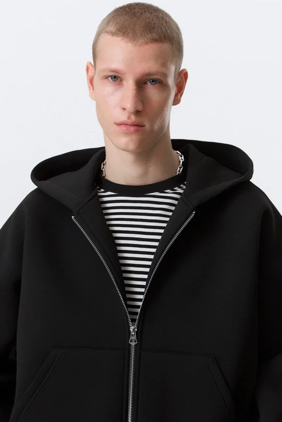 Simon Scuba Zip Hoodie – Black Simon Scuba Zip Hoodie – Black