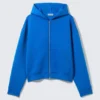Simon Scuba Zip Hoodie – Bright Blue Simon Scuba Zip Hoodie – Bright Blue