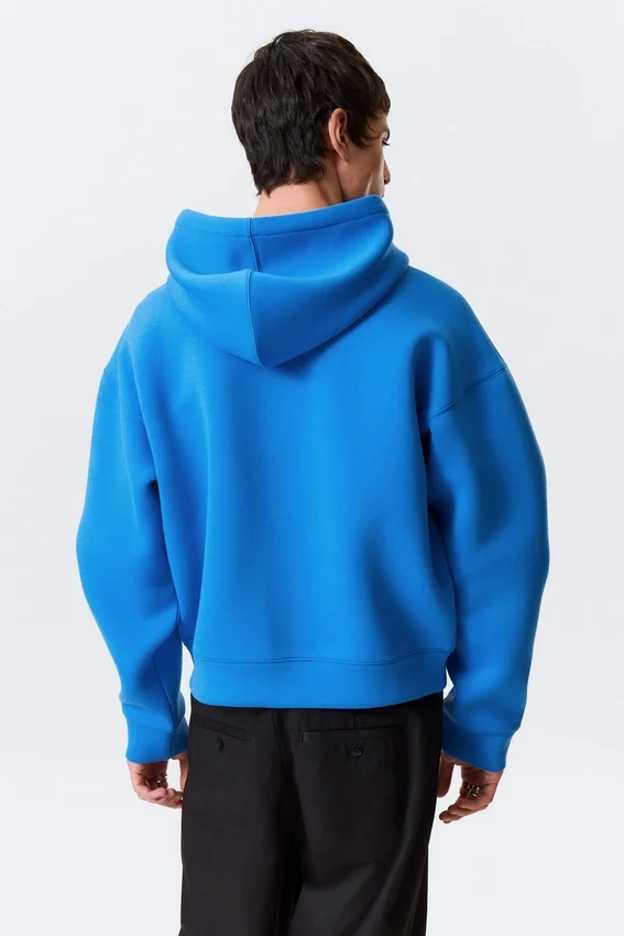 Simon Scuba Zip Hoodie – Bright Blue Simon Scuba Zip Hoodie – Bright Blue