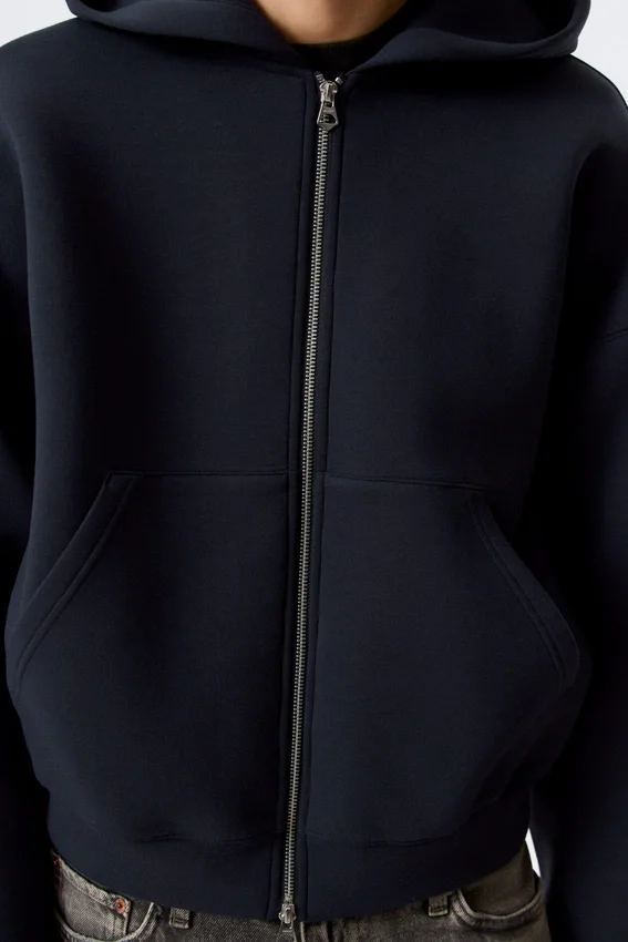 Simon Scuba Zip Hoodie – Dark Blue Simon Scuba Zip Hoodie – Dark Blue