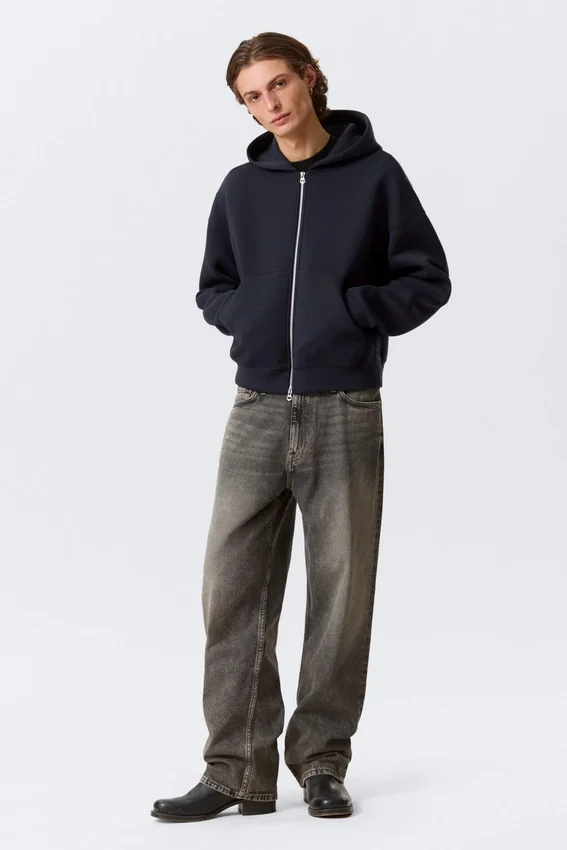 Simon Scuba Zip Hoodie – Dark Blue Simon Scuba Zip Hoodie – Dark Blue