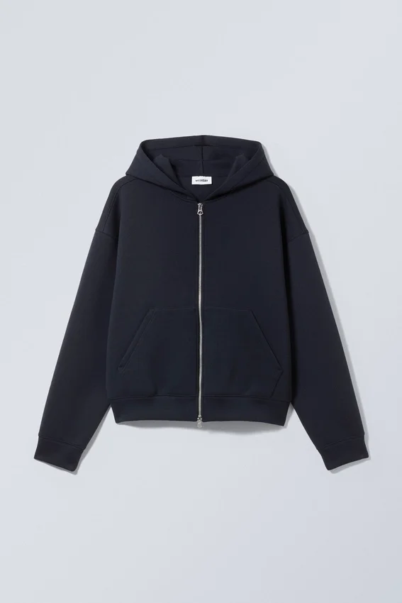 Simon Scuba Zip Hoodie – Dark Blue Simon Scuba Zip Hoodie – Dark Blue