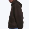 Simon Scuba Zip Hoodie – Dark Brown Simon Scuba Zip Hoodie – Dark Brown
