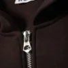 Simon Scuba Zip Hoodie – Dark Brown Simon Scuba Zip Hoodie – Dark Brown