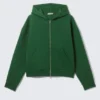 Simon Scuba Zip Hoodie – Dark Green Simon Scuba Zip Hoodie – Dark Green