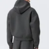 Simon Scuba Zip Hoodie – Dark Grey Melange Simon Scuba Zip Hoodie – Dark Grey Melange