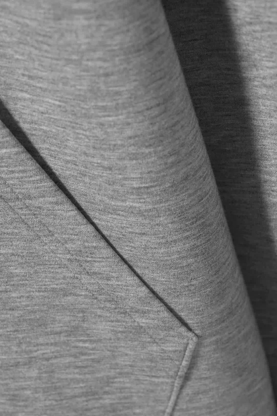Simon Scuba Zip Hoodie – Grey Melange Simon Scuba Zip Hoodie – Grey Melange