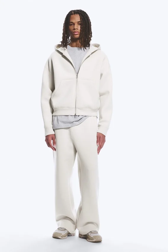 Simon Scuba Zip Hoodie – Light Dusty Mole Simon Scuba Zip Hoodie – Light Dusty Mole