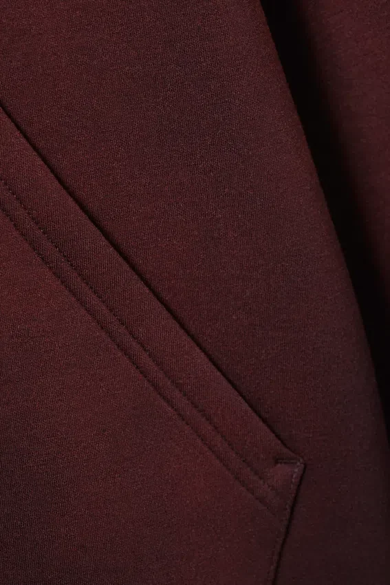 Simon Washed Scuba Zip Hoodie – Washed Dark Plum Simon Washed Scuba Zip Hoodie – Washed Dark Plum