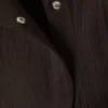 Sleeveless Asymmetric Peplum Top – Dark Brown Sleeveless Asymmetric Peplum Top – Dark Brown
