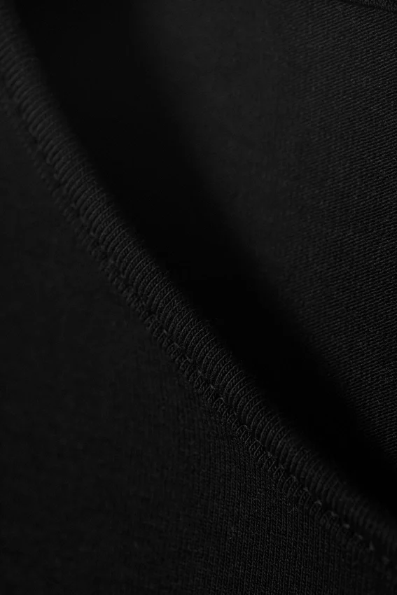 Sleeveless Cotton Jersey Maxi Dress – Black Sleeveless Cotton Jersey Maxi Dress – Black