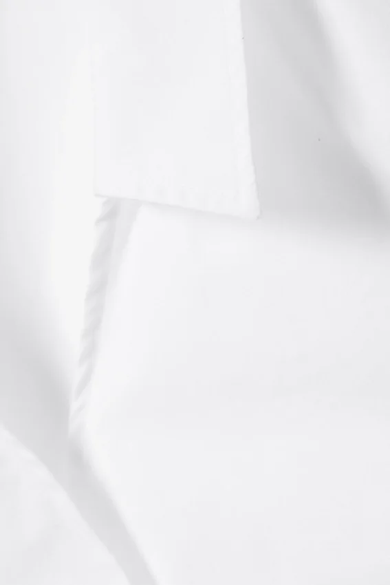 Sleeveless Cotton Wrap Top – White Sleeveless Cotton Wrap Top – White