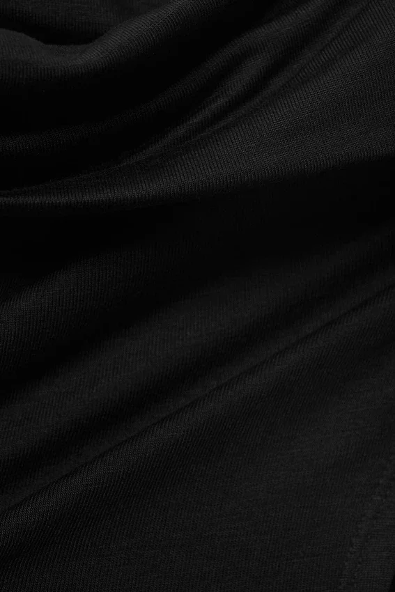 Sleeveless Funnel Neck Top – Black Sleeveless Funnel Neck Top – Black