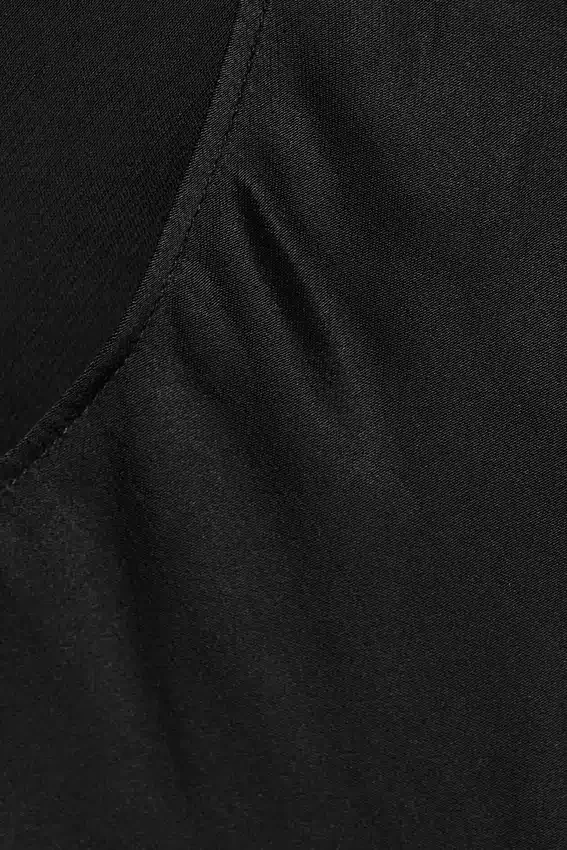 Sleeveless Gathered Top – Black Sleeveless Gathered Top – Black