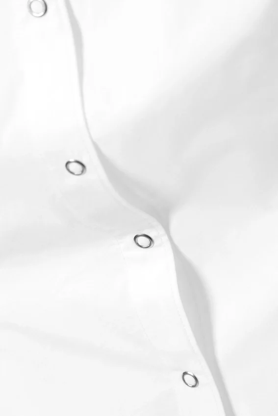 Sleeveless Halterneck Shirt Top – White Sleeveless Halterneck Shirt Top – White