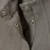 Sleeveless Structured Twill Top – Grey Sleeveless Structured Twill Top – Grey