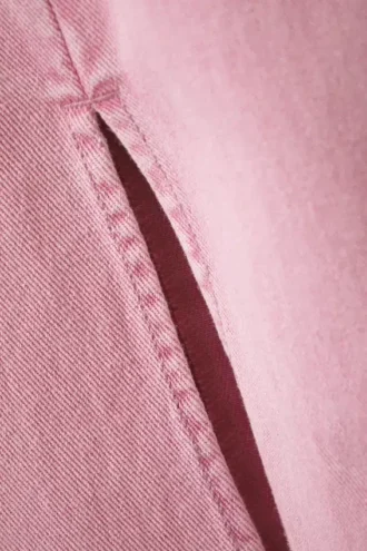 Sleeveless Twill Maxi Slip Dress – Dusty Pink