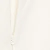 Sleeveless Twill Mini Dress – White Sleeveless Twill Mini Dress – White