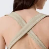 Sleeveless V-Neck Zip Top – Light Mole Sleeveless V-Neck Zip Top – Light Mole