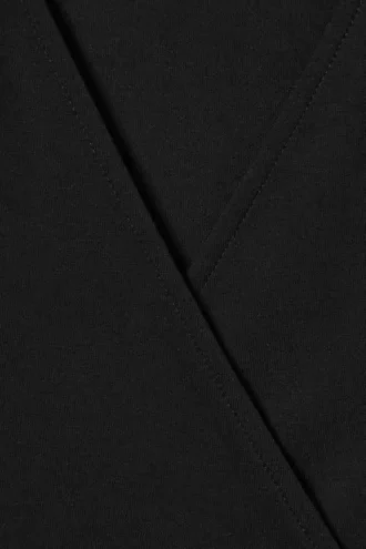 Sleeveless Wrap Top – Black
