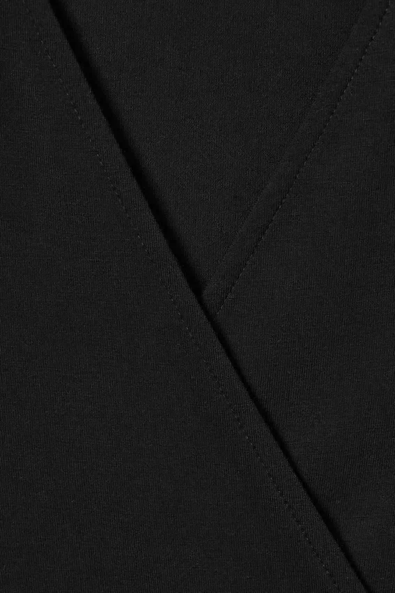 Sleeveless Wrap Top – Black Sleeveless Wrap Top – Black