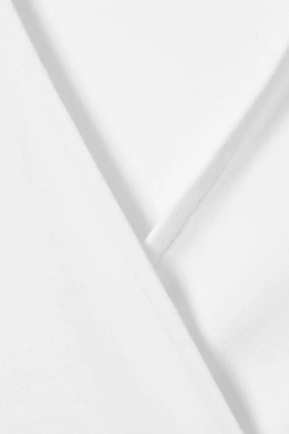 Sleeveless Wrap Top – White Sleeveless Wrap Top – White