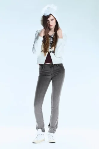 Sleezie Low Rise Skinny Jeans – Bored Grey – Grey | Cheap Monday Gb