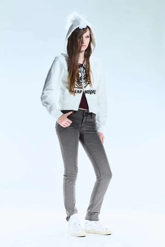 Sleezie Low Rise Skinny Jeans – Bored Grey – Grey | Cheap Monday Gb Sleezie Low Rise Skinny Jeans – Bored Grey – Grey | Cheap Monday Gb