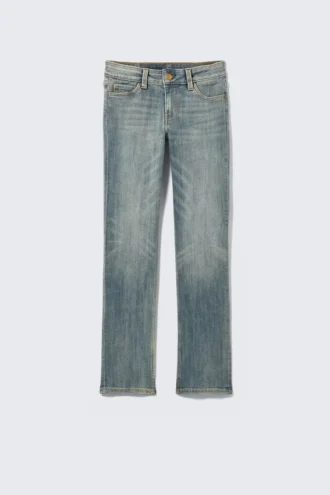 Sleezie Low Rise Skinny Jeans – Puddly Blue | Cheap Monday Gb